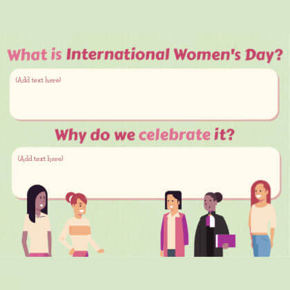 Miniature de la bibliothèque Discovery Sujet : Qu’est-ce que la Journée internationale de la femme? Pourquoi le célébrons-nous?